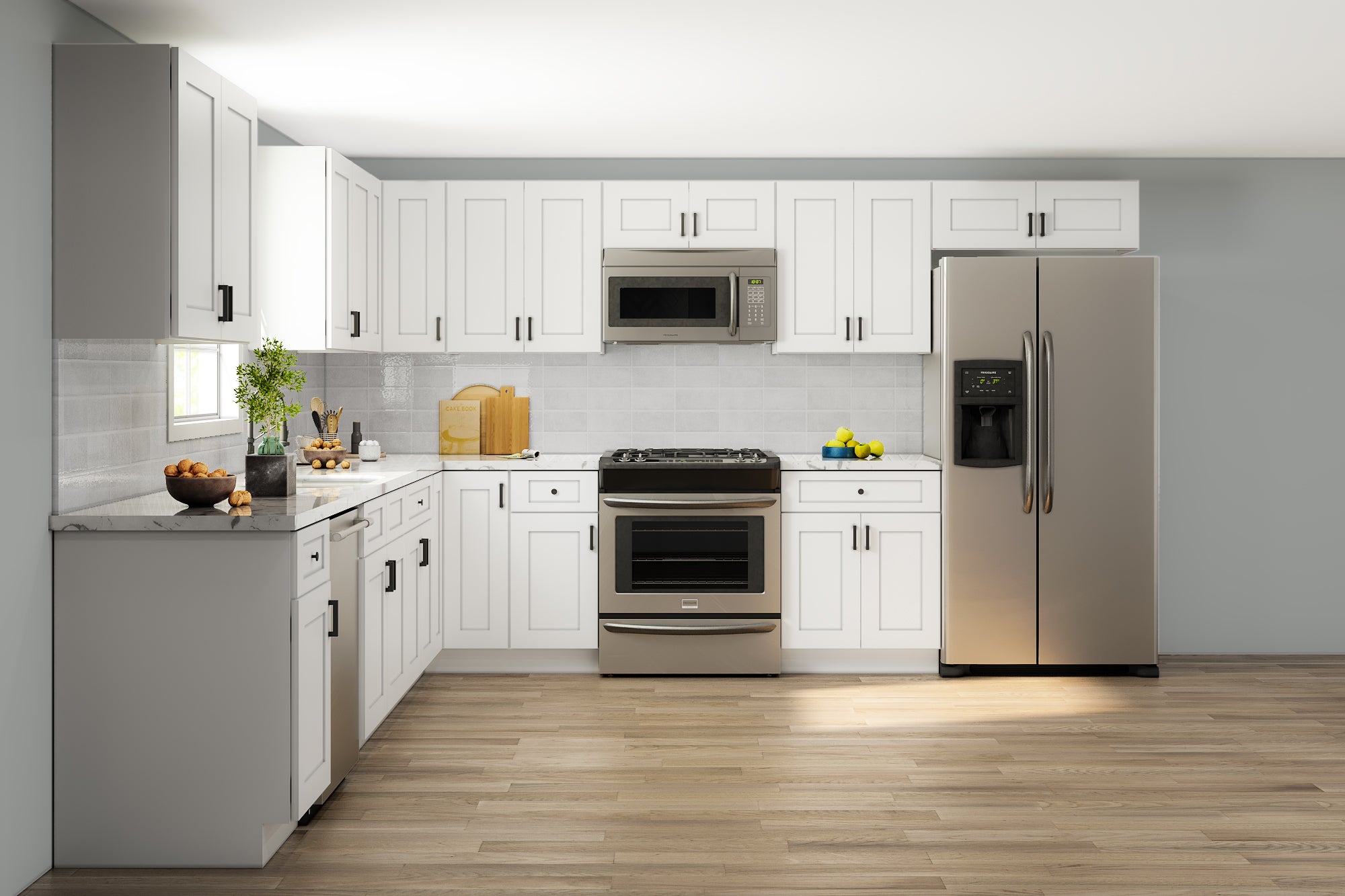 12 X 12 Fabuwood Allure Galaxy Frost Kitchen